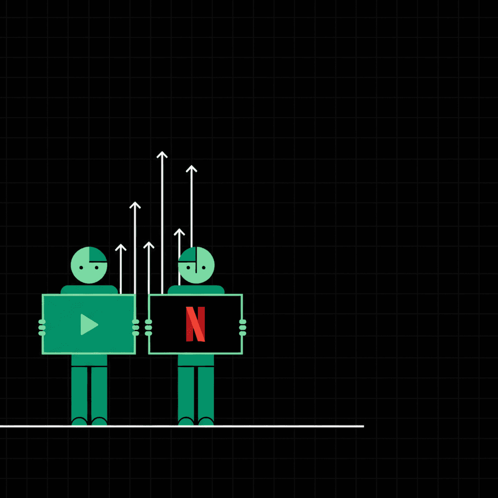 YouTube contra Netflix: cuando la publicidad le gana a las suscripciones